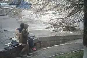 那家伙的女朋友乱搞的屁股美丽的女同性恋