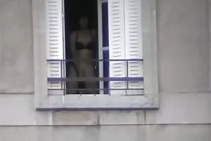 热的奶子的金发女郎