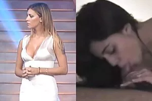 两个迷人的女孩从事性组与一个年轻的运动员